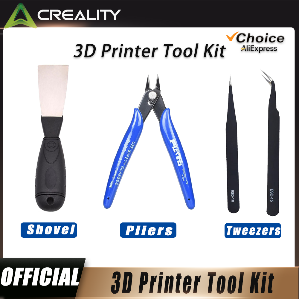 Creality Printer Ender 3 - 3D 프린터 도구 제거용 스패튤라, 스틸