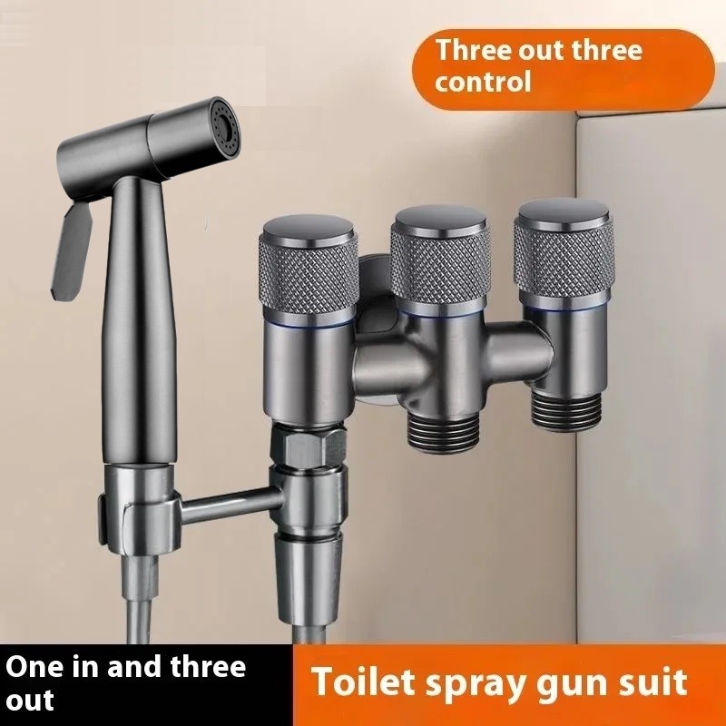 Toilet Fill Valve - 3중 방수 변기용 스프레이 건 밸브,