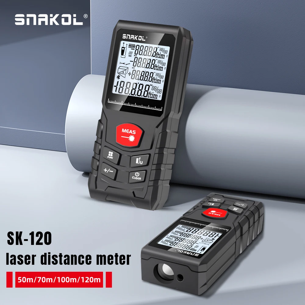Stanley Tape 25Ft - SNAKOL 레이저 거리 측정기 50m 70m