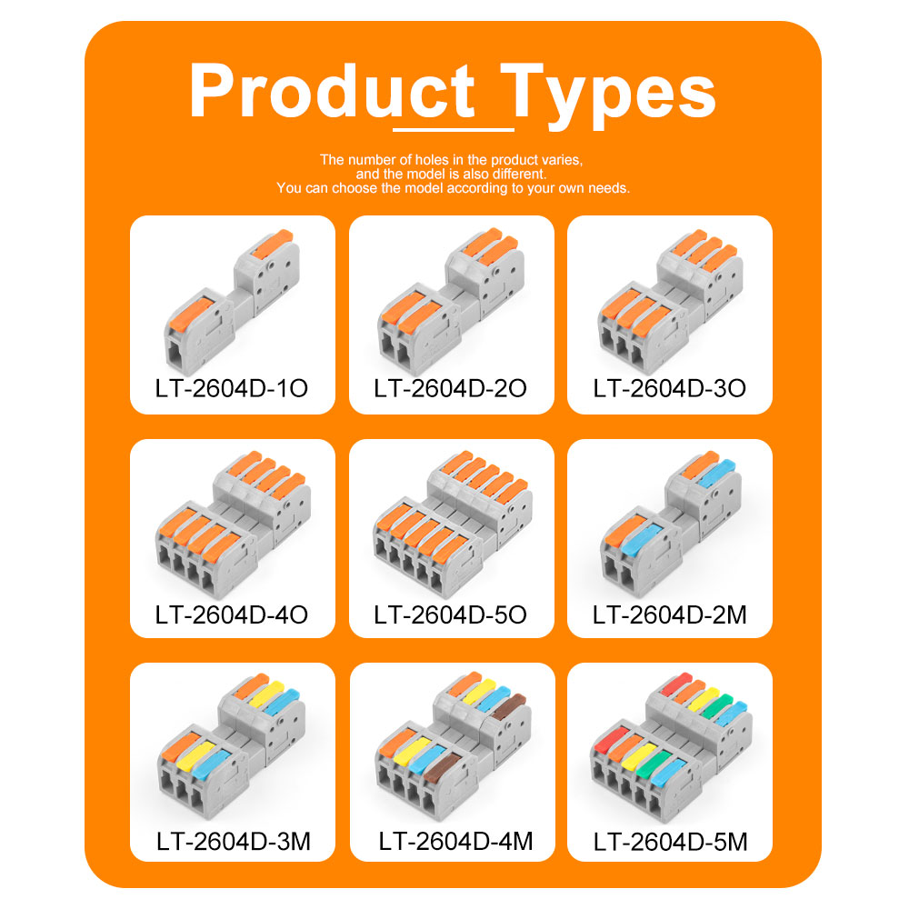 5개입 DF-2604D 미니 도킹 퀵 와이어 커넥터 남 - Push Fit Connector 리뷰 및 가격
