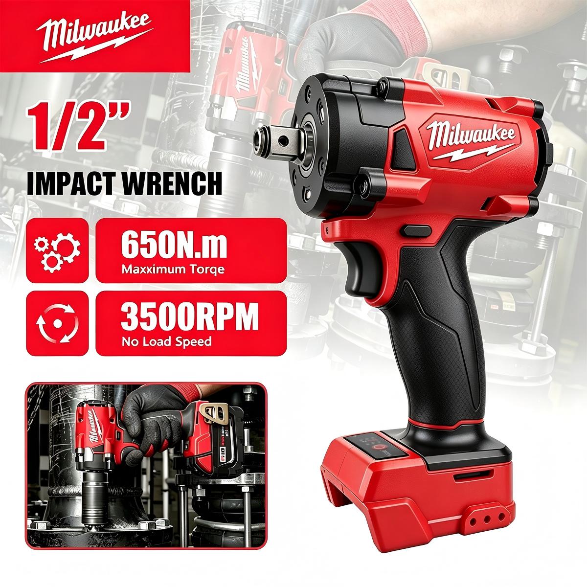 밀워키 1/2' M18 FUEL 브러시리스 무선 임팩트 - Milwaukee Drill M18 Fuel 리뷰 및 가격