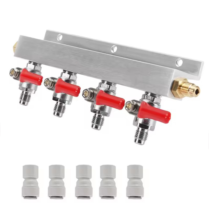 IMAICTUU 4방향 가스 매니폴드 CO2 분배기 매 - Push Fit Connector 리뷰 및 가격