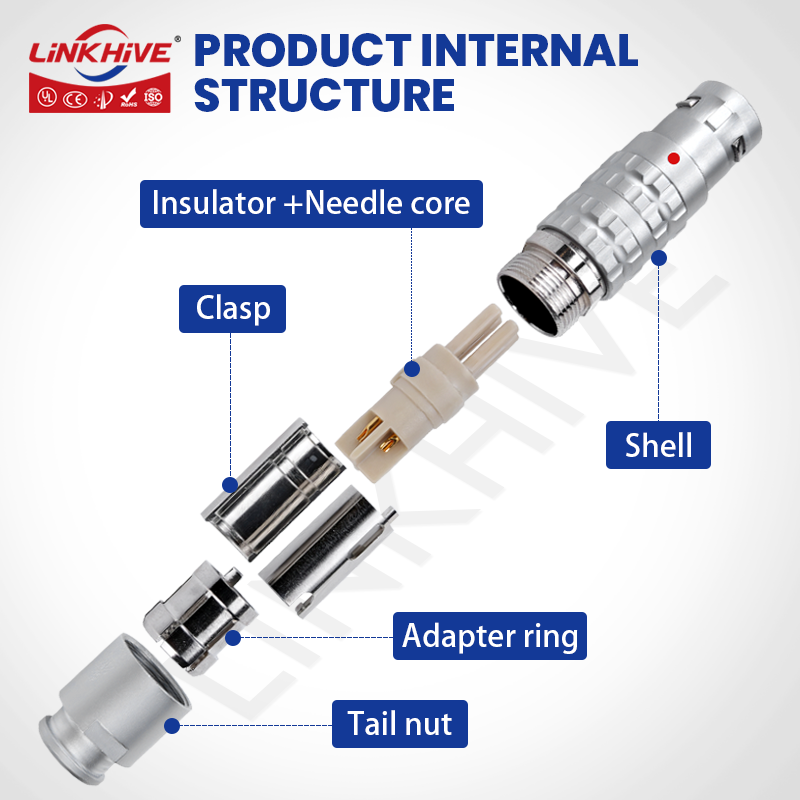 LEMO FGG 원형 커넥터 남성 플러그 0B 1B 2 - Push Fit Connector 리뷰 및 가격